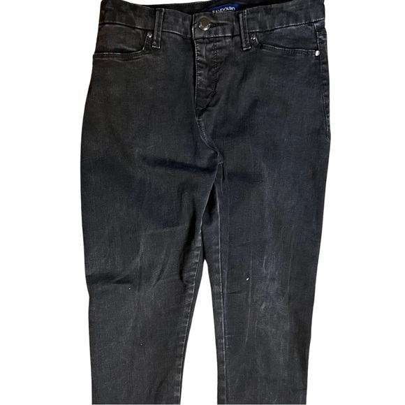 Bandolino Denim - Bandolino Women’s Black Skinny Jeans Size 8 Smooth Operator Mid Rise Stretch
